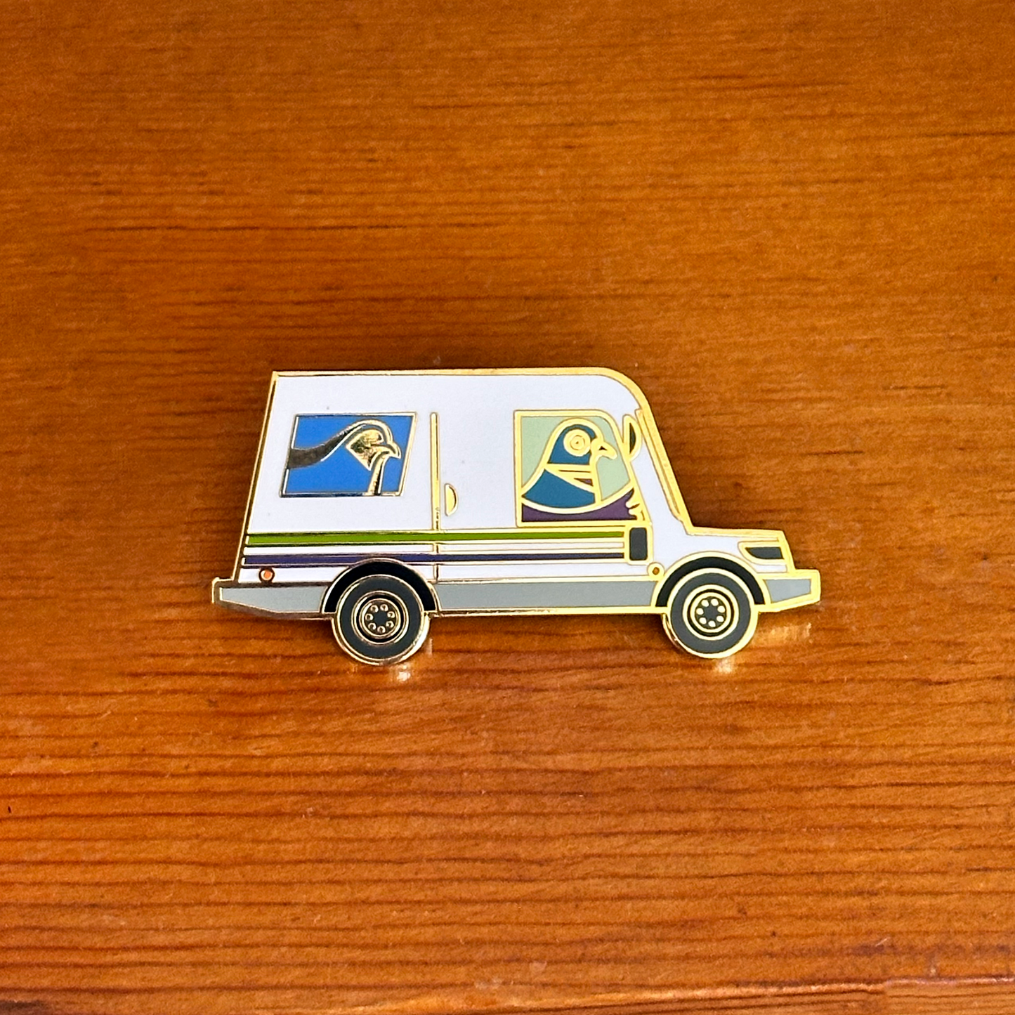 Pigeon Mail Pin