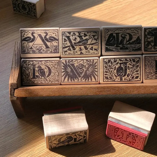 Whimbrel Initial Stamp