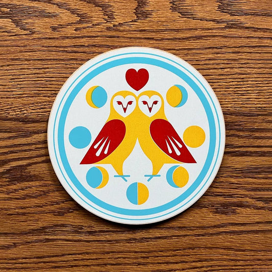 Barn Owl Hex Sign
