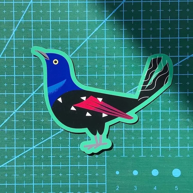 Grackle Magnet