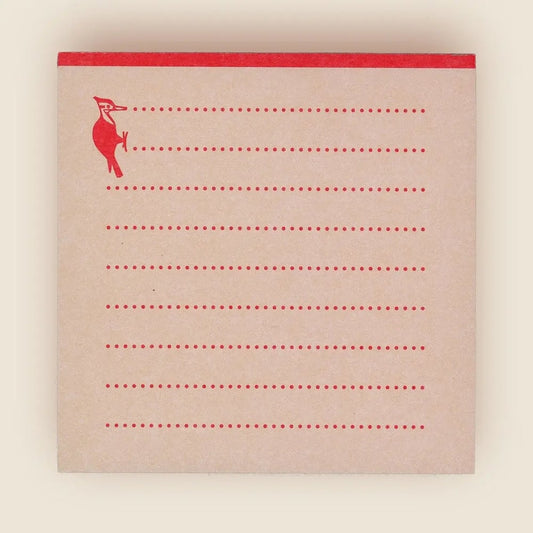 Woodpecker Memo Pad