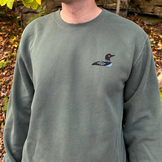 Red-Eyed Birds Sweatshirt