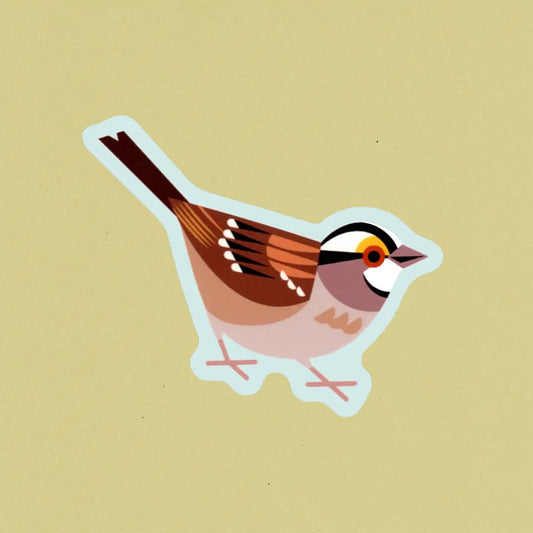 White-throated Sparrow Sticker